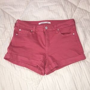 Celebrity Pink cuffed denim shorts
